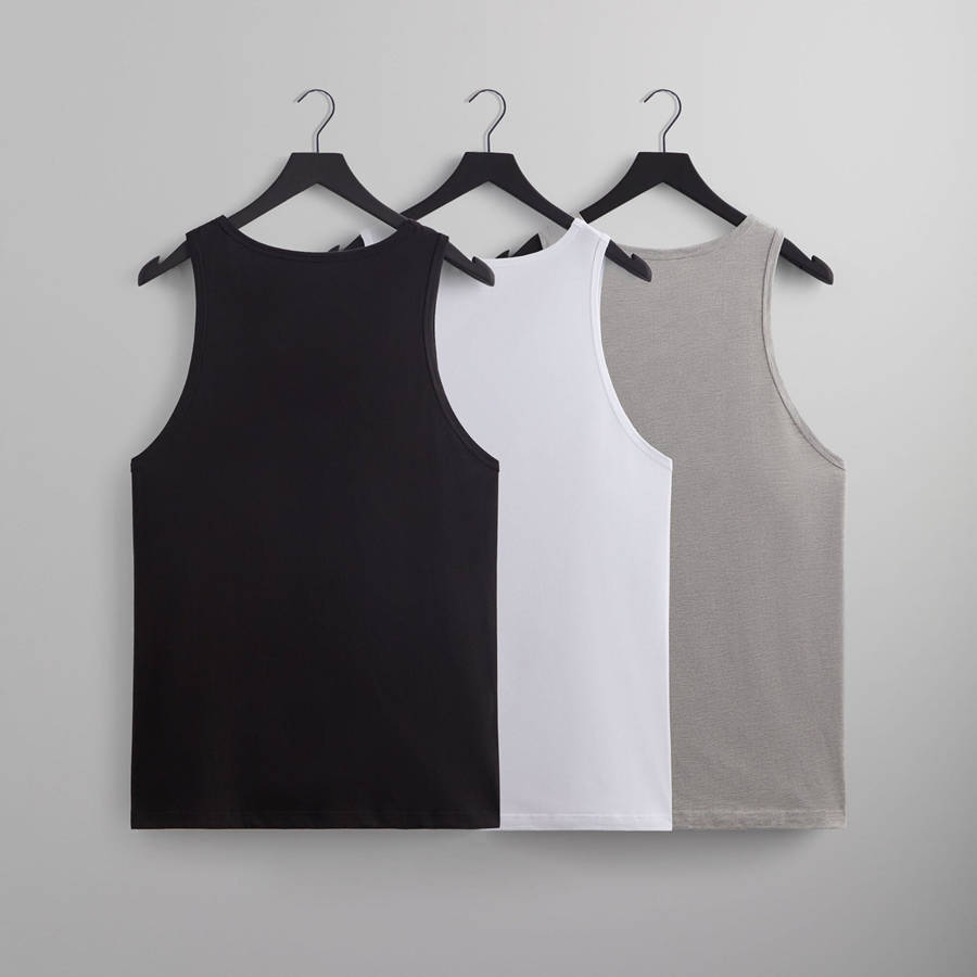Multicolor Men Kith 3-Pack Spencer Tank Shirts | 5127-ZBJHD