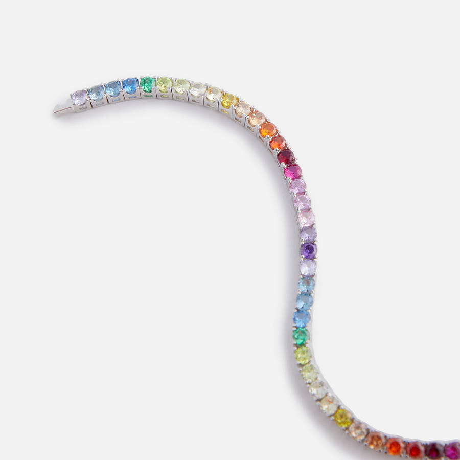 Multicolor Men Kith Hatton Labs Classic Tennis Bracelet Jewelry | 9352-AINCW