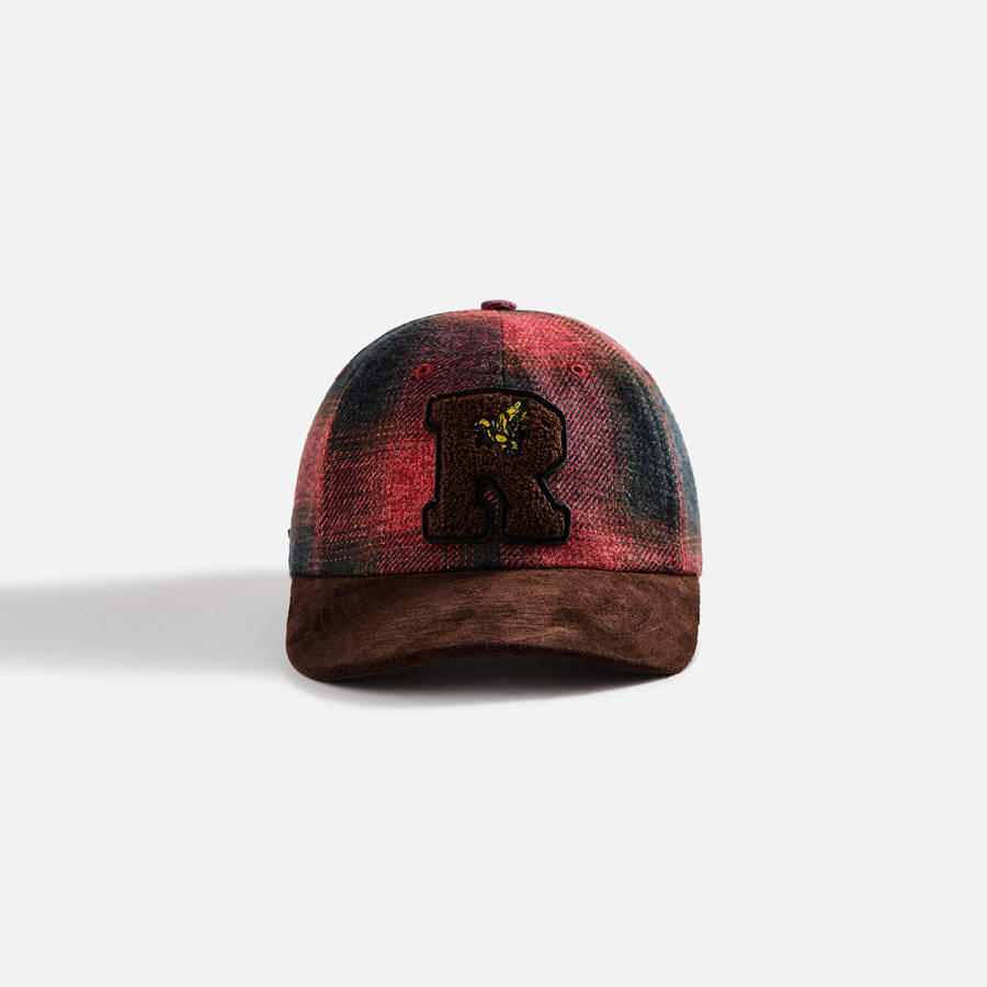 Multicolor Men Kith Rhude Flannel R Patch 6-Panel Cap | 4379-MKDPT