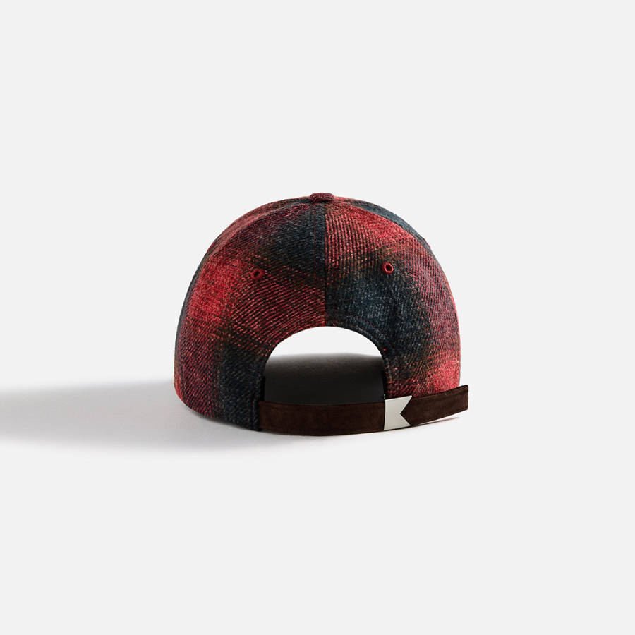Multicolor Men Kith Rhude Flannel R Patch 6-Panel Cap | 4379-MKDPT