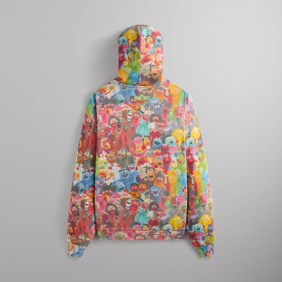 Multicolor Men Kith for Sesame Street Family Williams III Hoodie Sweatshirts | 7284-EIBPW