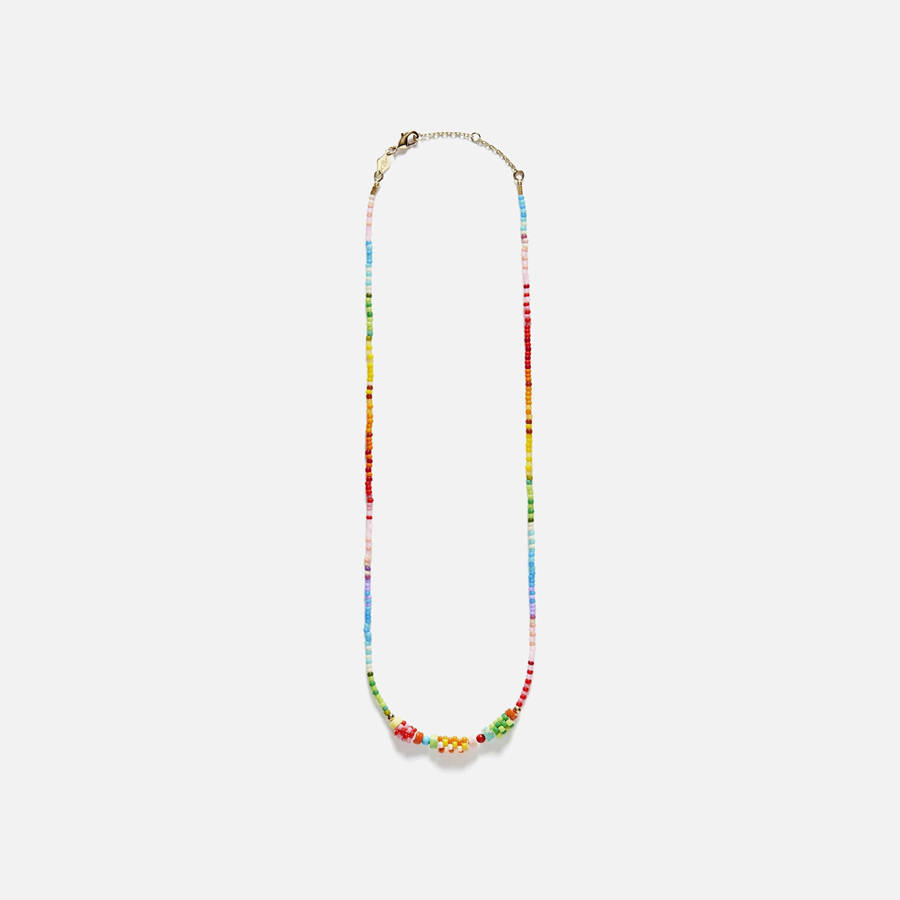 Multicolor Women Kith Anni Lu Smiles Necklace Jewelry | 0598-IXVEL