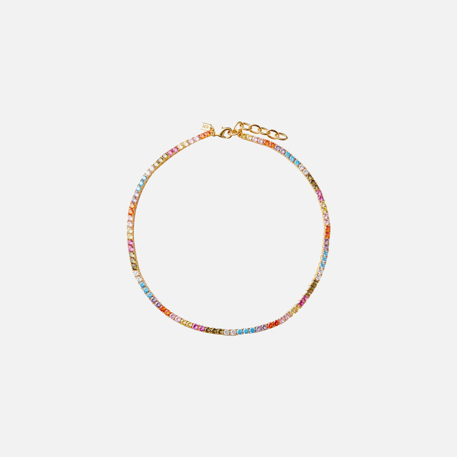 Multicolor Women Kith Crystal Haze Serena Necklace Jewelry | 6407-WBAQU