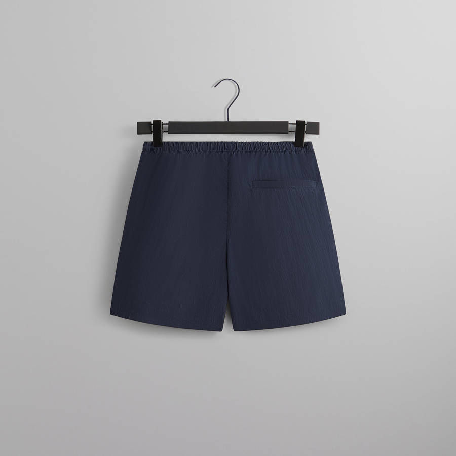 Navy Men Kith Collins Swim Shorts | 0549-ATLNM