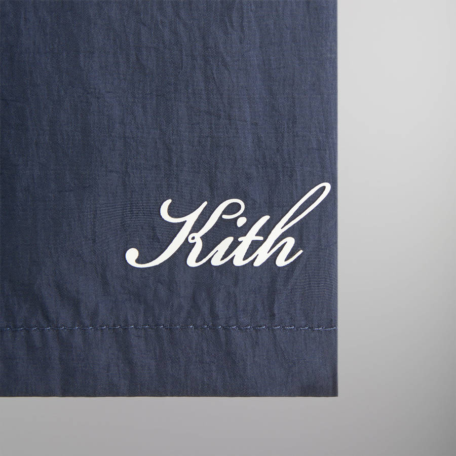 Navy Men Kith Collins Swim Shorts | 0549-ATLNM
