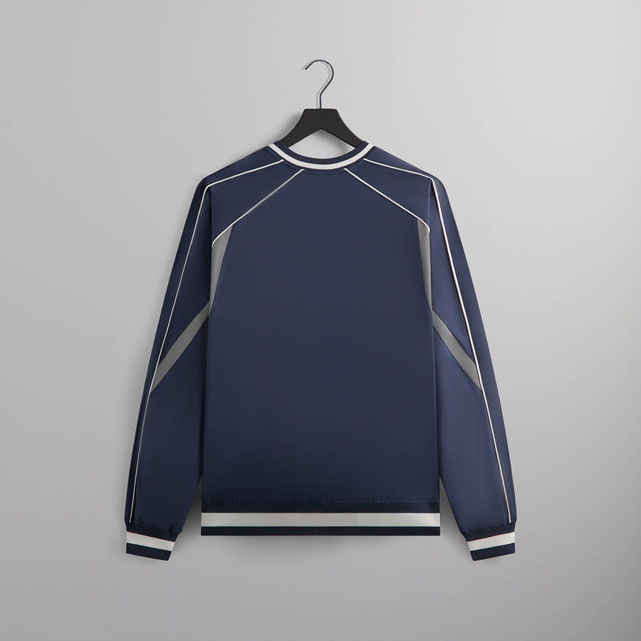 Navy Men Kith Dayton Pullover Sweatshirts | 6957-OXFDS
