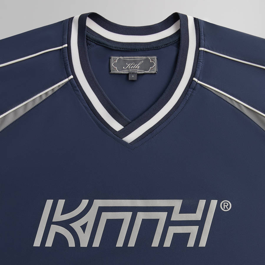 Navy Men Kith Dayton Pullover Sweatshirts | 6957-OXFDS