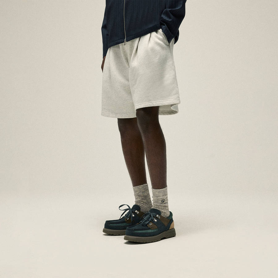 Navy Men Kith Double Weave Full Zip Coaches Jackets | 6847-VWKGR