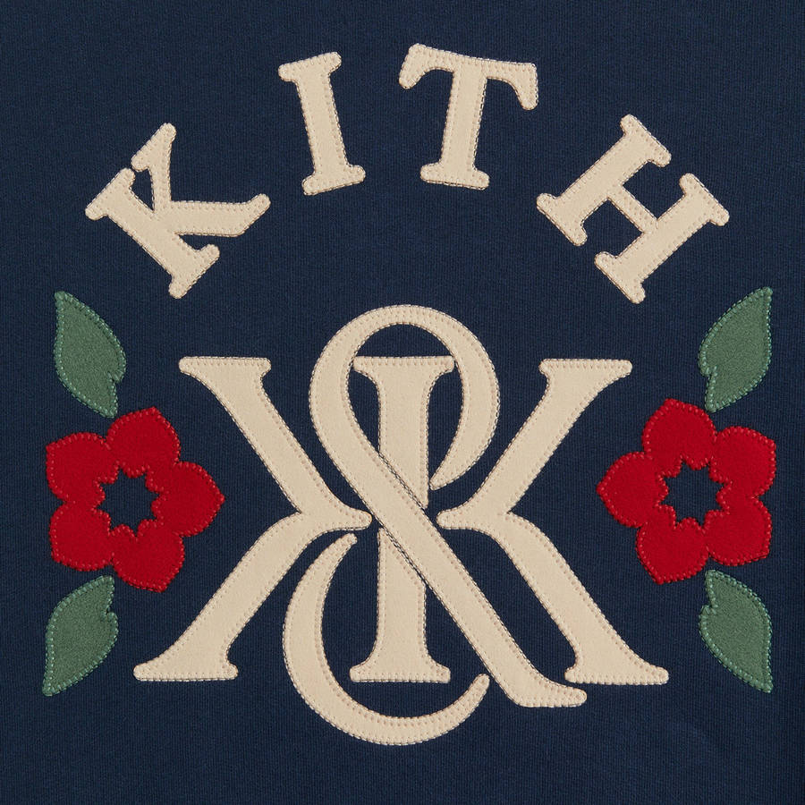 Navy Men Kith KandK Applique Nelson Collared Rugby Shirts | 1328-RAHXU