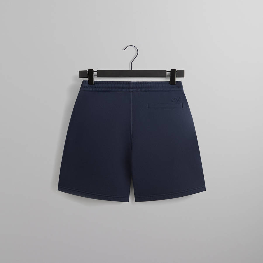 Navy Men Kith Kylan Sweat Shorts | 1342-YDENU