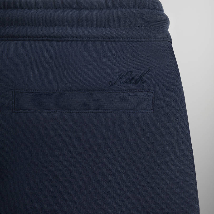 Navy Men Kith Kylan Sweat Shorts | 1342-YDENU