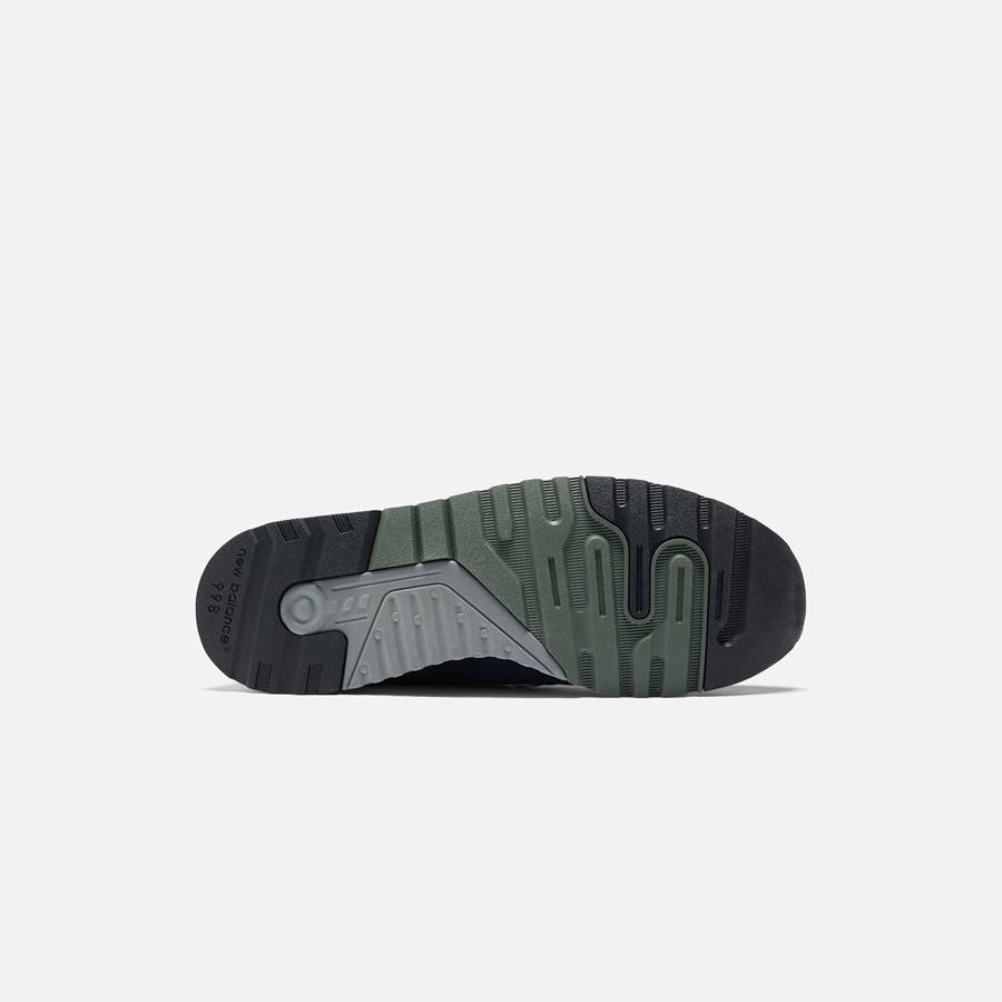 Navy Men Kith New Balance Made in USA 998 Sneakers | 2798-ZVWDF