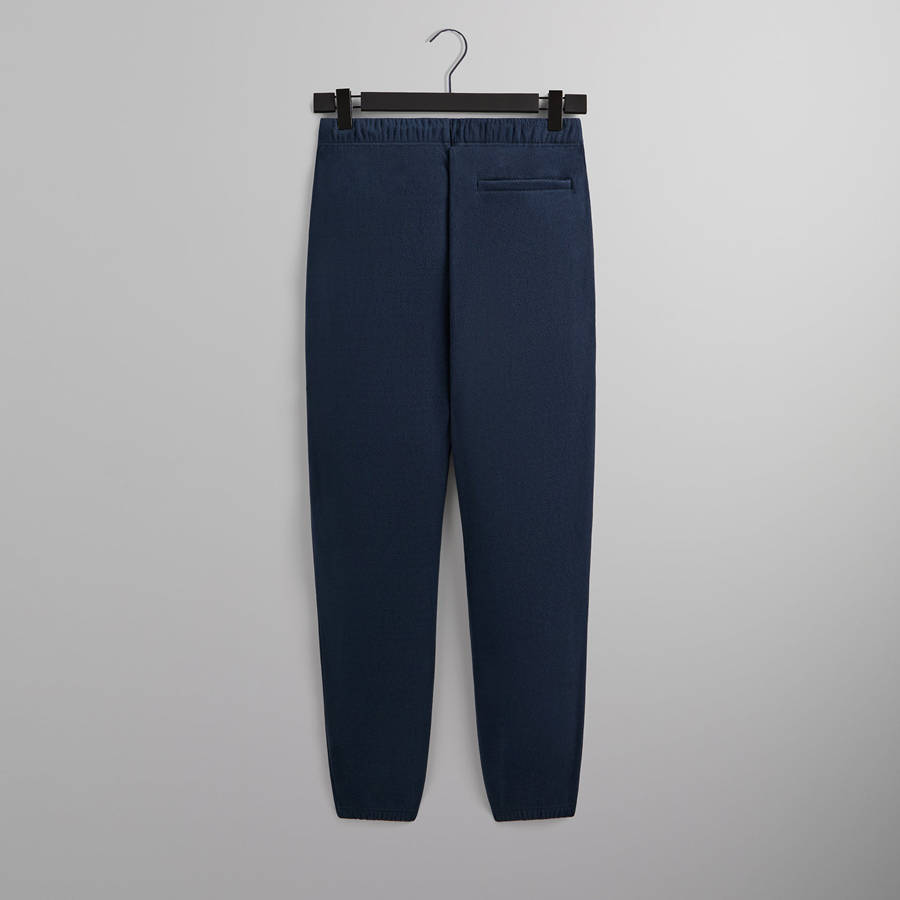 Navy Men Kith Polar Fleece Sweat Pants | 1379-OPHWY