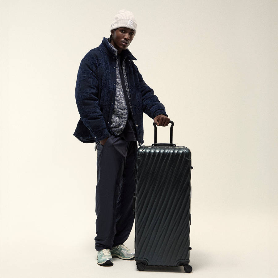 Navy Men Kith Puffed Nylon Mercer 8 Pants | 2965-TCPHO