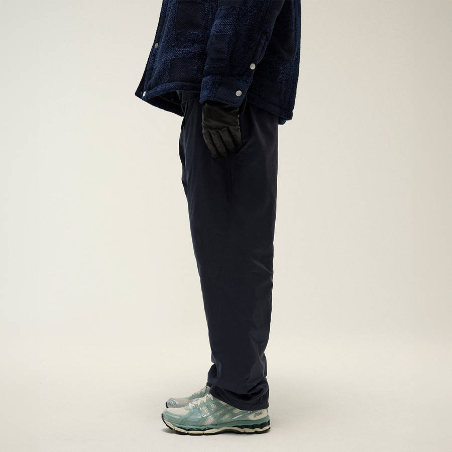 Navy Men Kith Puffed Nylon Mercer 8 Pants | 2965-TCPHO
