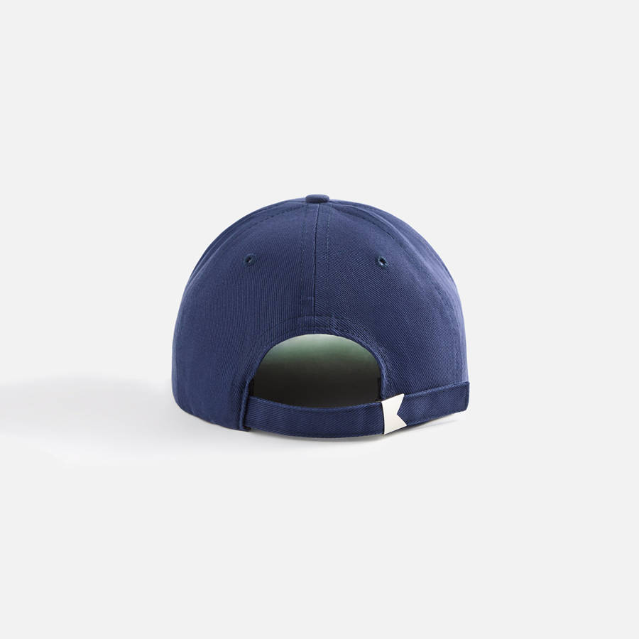 Navy Men Kith Rhude Rope Crest Structure Cap | 2674-NYXCR