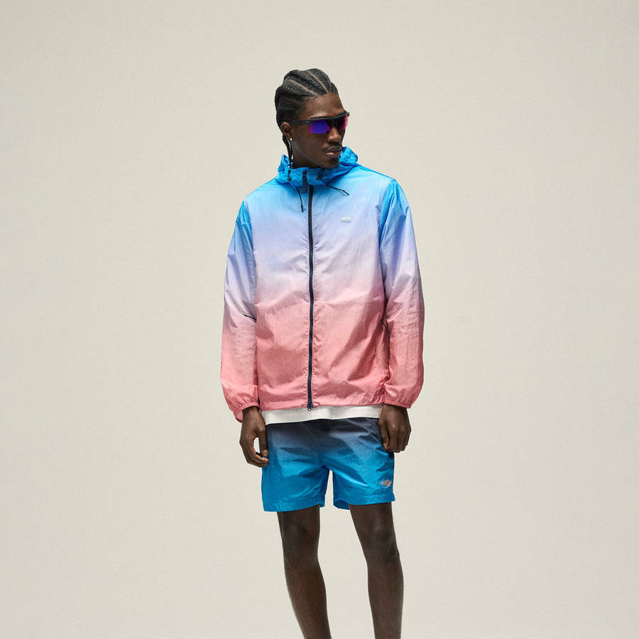 Navy Men Kith Tech Active Shorts | 5819-YKICE