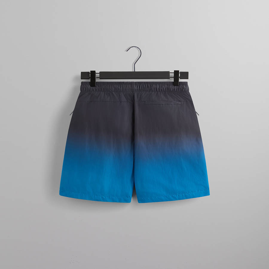 Navy Men Kith Tech Active Shorts | 5819-YKICE