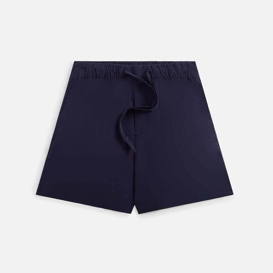 Navy Men Kith Tekla Poplin Pajama Shorts | 2453-YAPTQ
