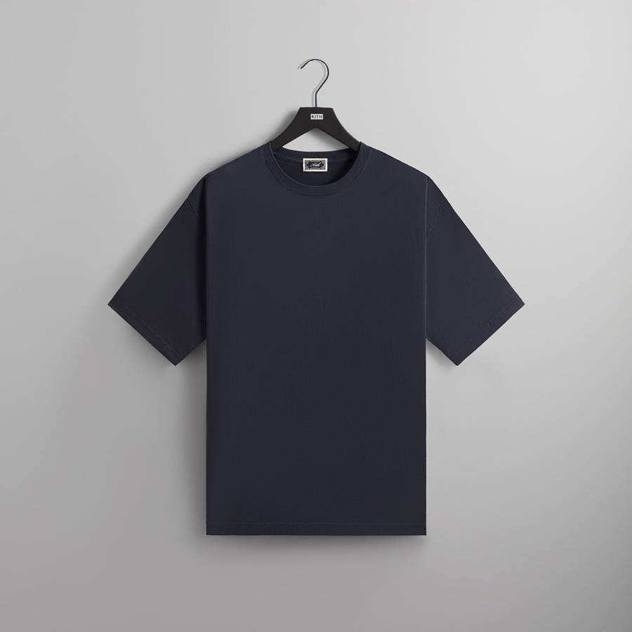 Navy Men Kith Vintage Leonard Shirts | 0624-KQBZJ