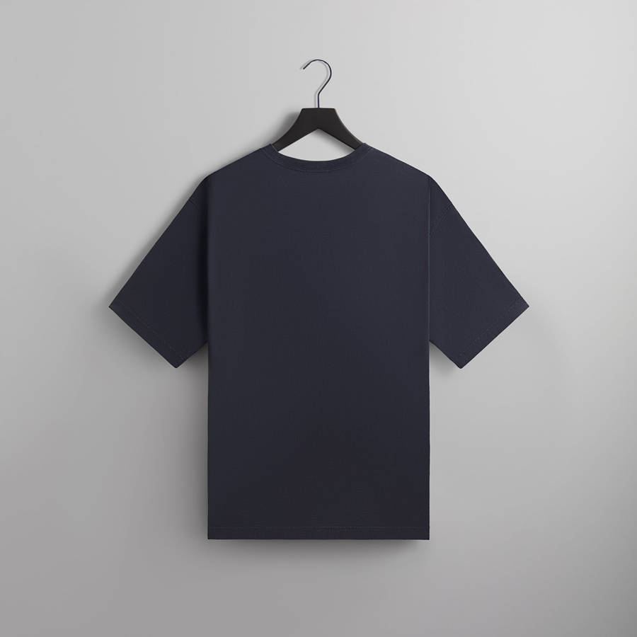 Navy Men Kith Vintage Leonard Shirts | 0624-KQBZJ
