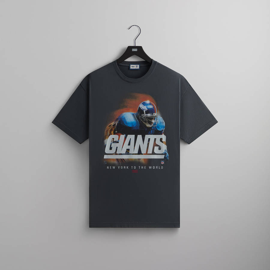Navy Men Kith and '47 for the NFL: Giants Vintage T-Shirt | 0327-LMGKS
