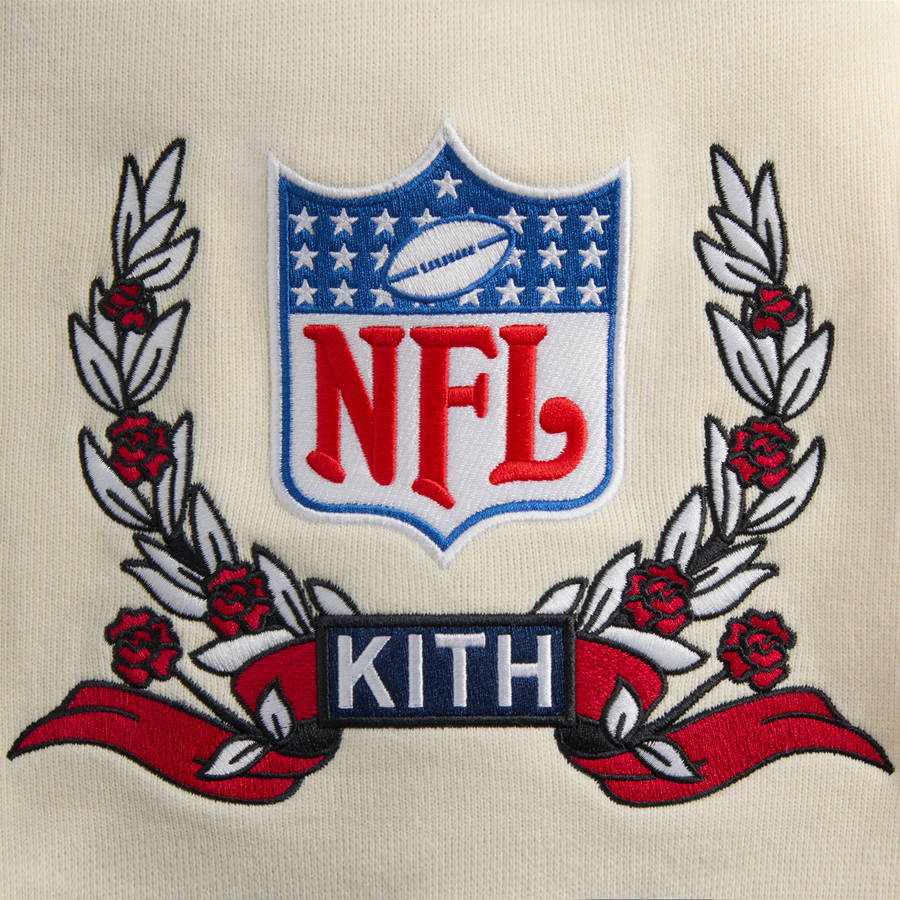 Navy Men Kith and '47 for the NFL: Giants Nelson Collared Pullover Shirts | 2701-FRLEJ