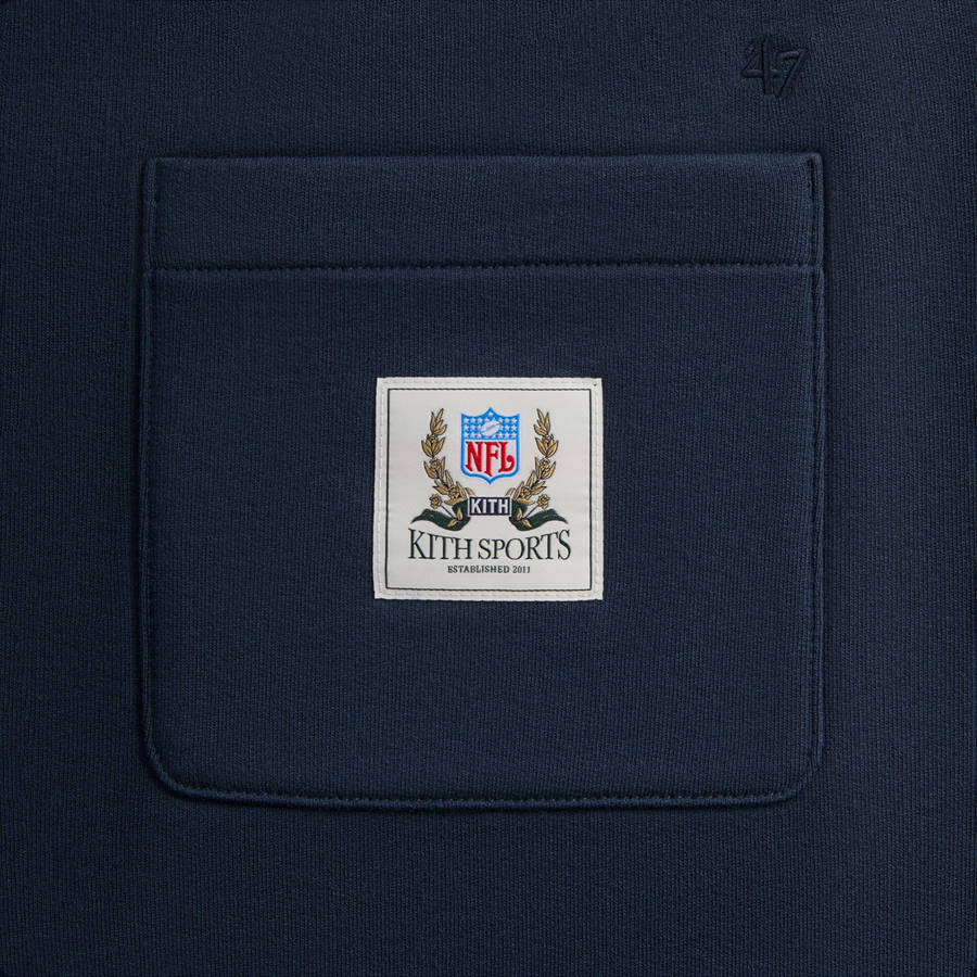 Navy Men Kith and '47 for the NFL: Giants Nelson Sweat Pants | 9403-IVRKO