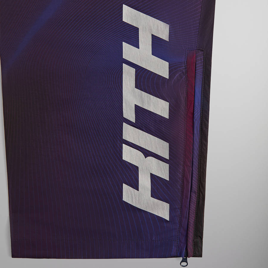 Navy Men Kith and Bauer for the New York Rangers Nylon Track Pants | 2437-GLQAD