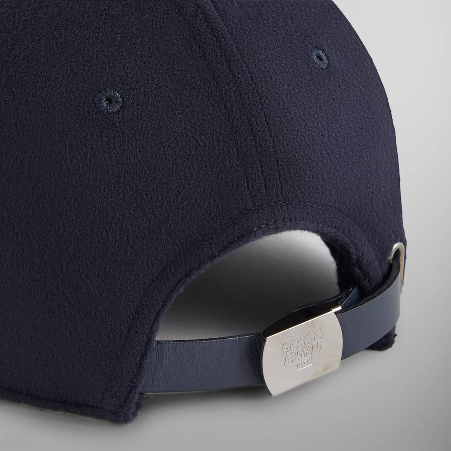 Navy Men Kith and Giorgio Armani Baseball Cap | 6314-PZFXW