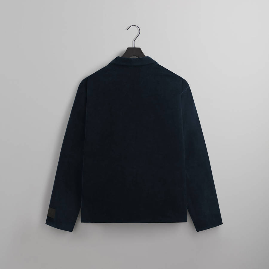 Navy Men Kith and Giorgio Armani Crossover Blazer Jackets | 6157-YZBAS