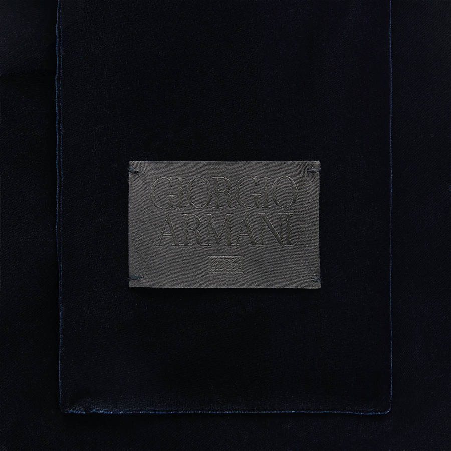 Navy Men Kith and Giorgio Armani Crossover Blazer Jackets | 6157-YZBAS
