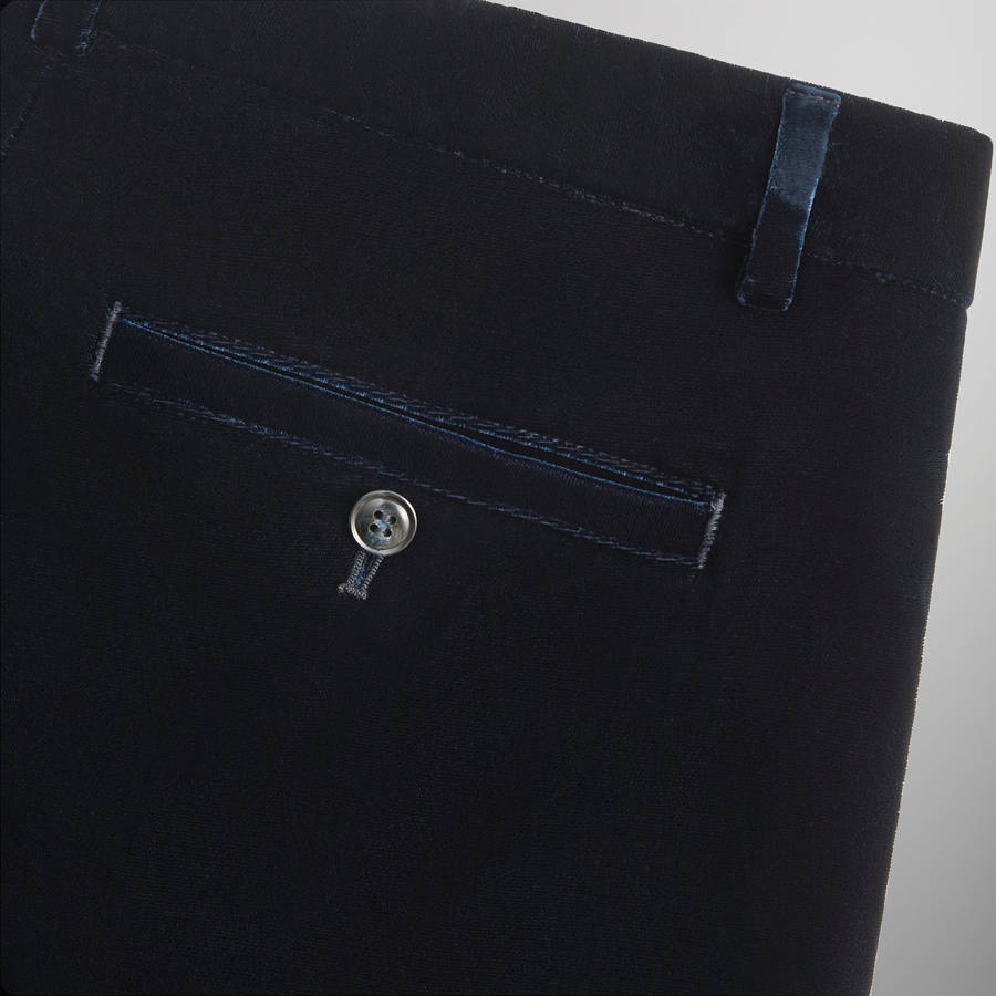 Navy Men Kith and Giorgio Armani Kylan Trouser Trousers | 7312-AQLHR