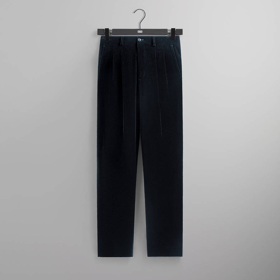 Navy Men Kith and Giorgio Armani Kylan Trouser Trousers | 7312-AQLHR