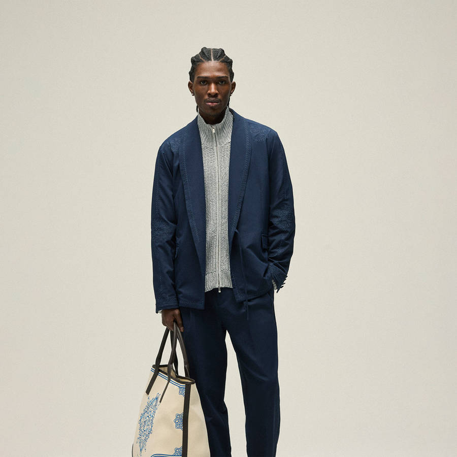 Navy Men Kith and Kin Kylan Pleater Trouser Trousers | 2630-SBFWH