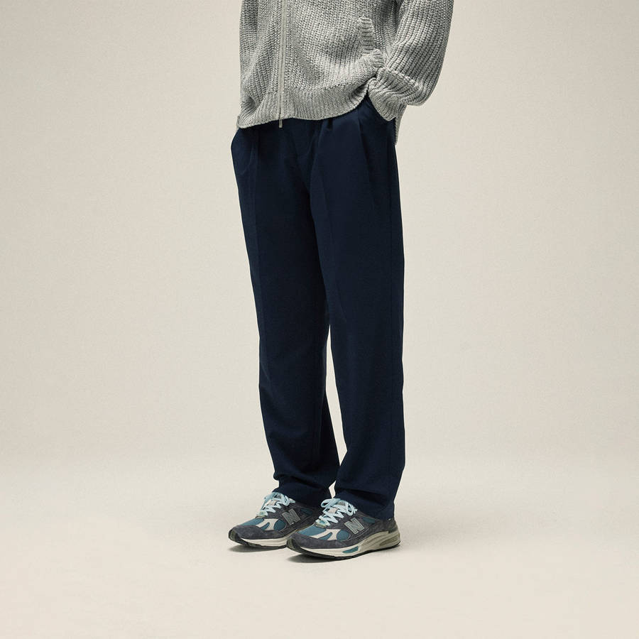 Navy Men Kith and Kin Kylan Pleater Trouser Trousers | 2630-SBFWH