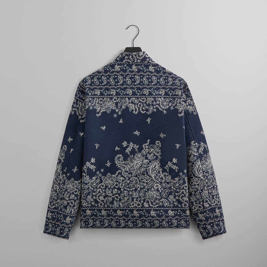 Navy Men Kith and Kin Tapestry Karter Gi Jackets | 5942-CDEWQ