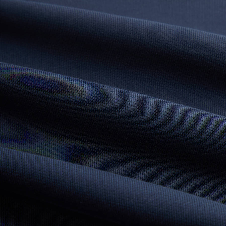 Navy Men Kith for the Brooklyn Museum Serif Hoodie | 3164-YTXGH