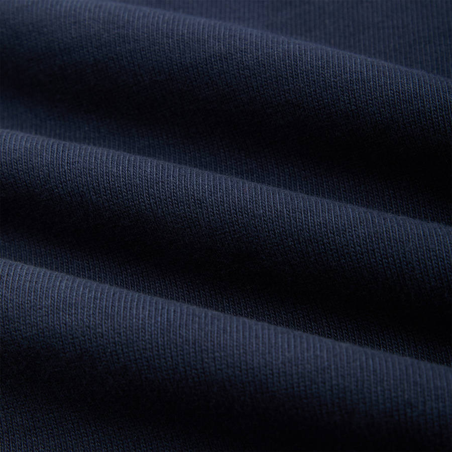 Navy Men Kith for the New York Rangers Shield Vintage Nelson Rugby Shirts | 1648-CSQTB