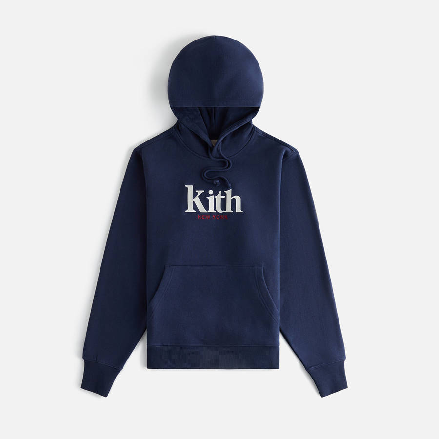 Navy Women Kith Jane New York Hoodie II Sweatshirts | 1672-ZEYOS
