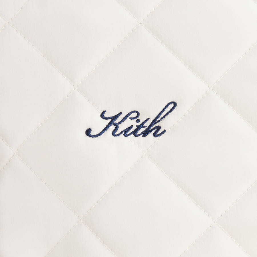 Navy Women Kith Landry II Crest Bomber Jackets | 0752-HQAIE