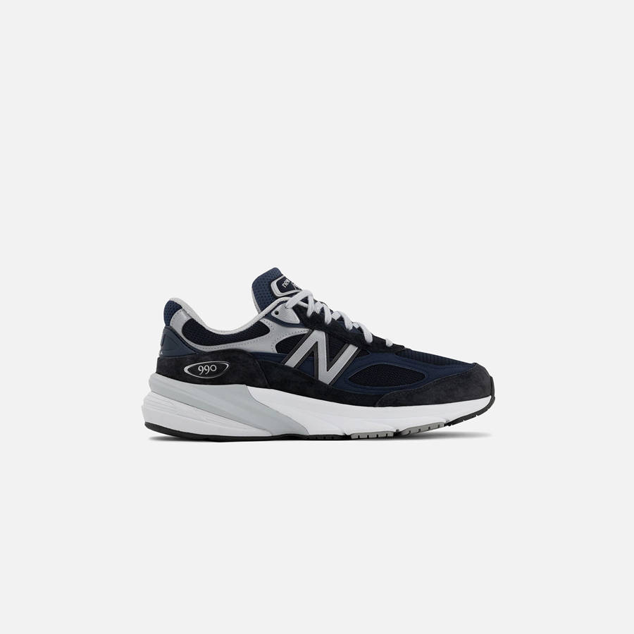 Navy Women Kith New Balance WMNS Made in USA 990v6 Sneakers | 1069-PDLJK
