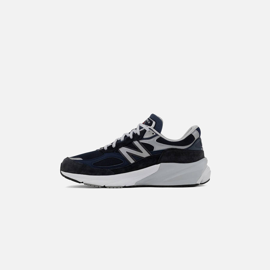 Navy Women Kith New Balance WMNS Made in USA 990v6 Sneakers | 1069-PDLJK