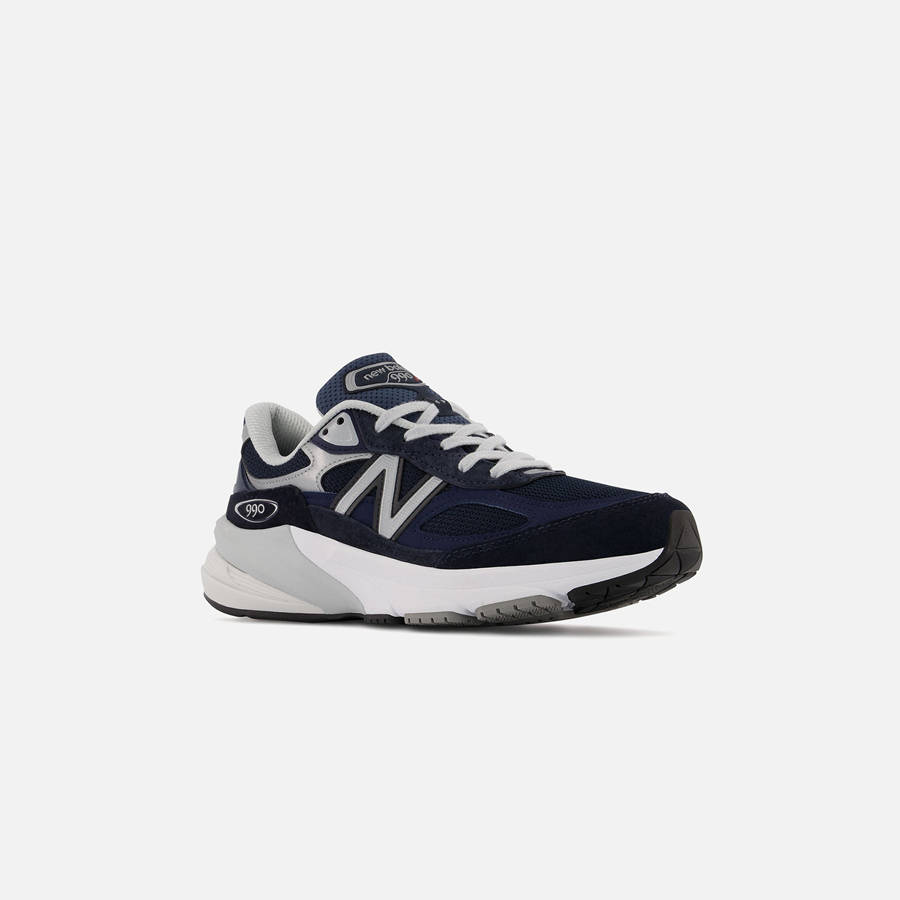 Navy Women Kith New Balance WMNS Made in USA 990v6 Sneakers | 1069-PDLJK