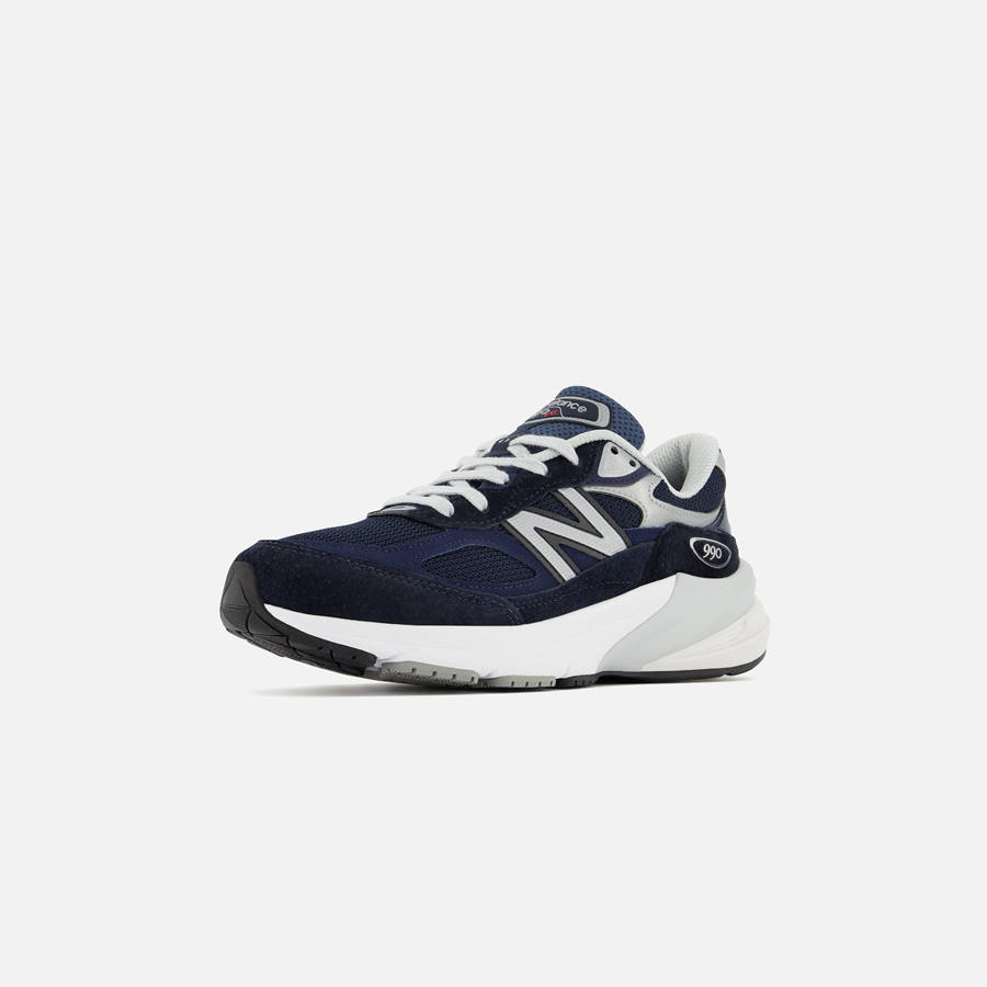 Navy Women Kith New Balance WMNS Made in USA 990v6 Sneakers | 1069-PDLJK