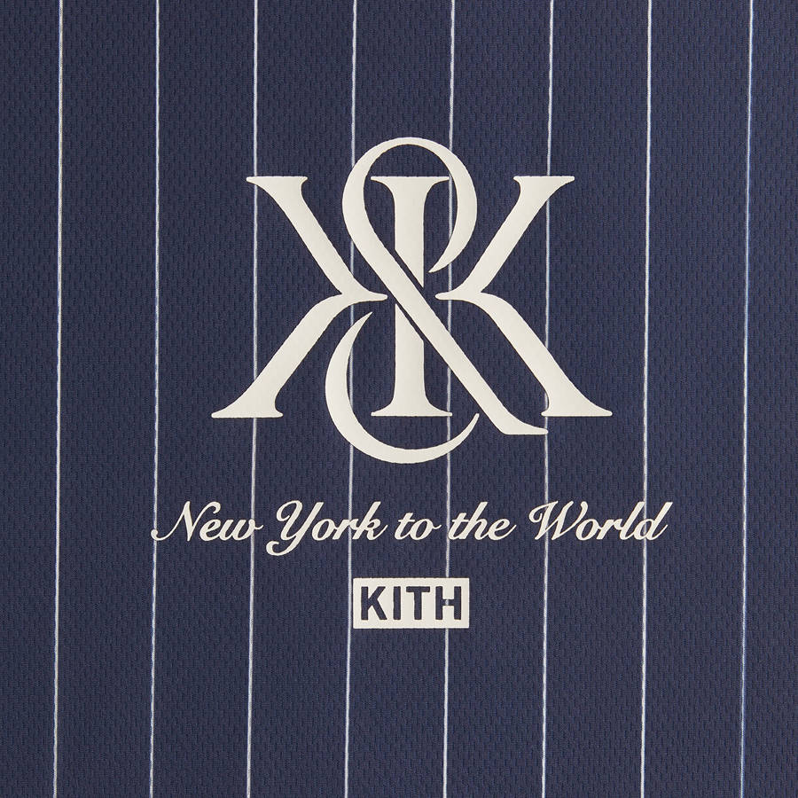Navy Women Kith Ridley Crest Tech Long Sleeve T-Shirt | 7490-DTIWP