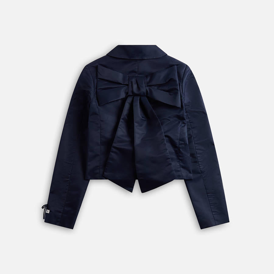 Navy Women Kith Sandy Liang Shelby Jackets | 5742-SAKGU