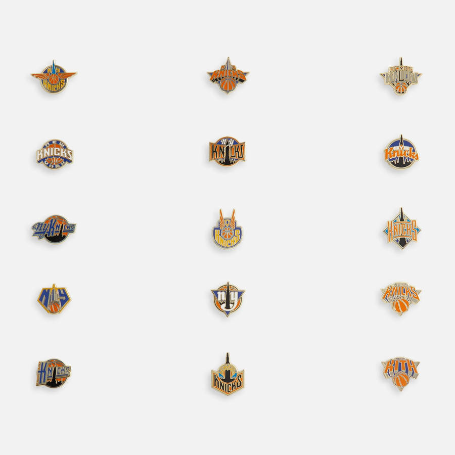 Navy Women Kith for the New York Knicks Hooded Jackets | 7102-SIDYV
