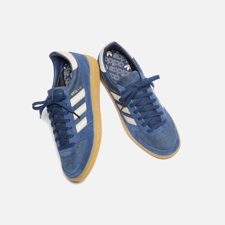 Navy / Indigo Men Kith adidas Handball Spezial WM Sneakers | 6534-XAUOL