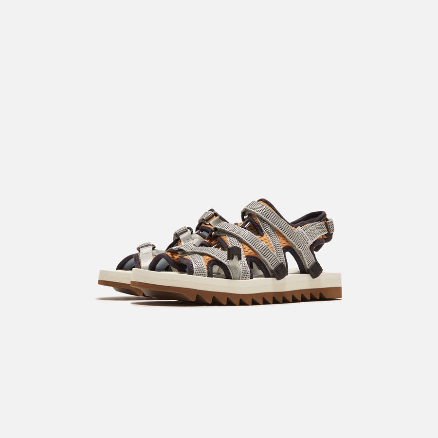Navy / White Men Kith Suicoke Zip-Ab Sandals | 9276-FPXUD